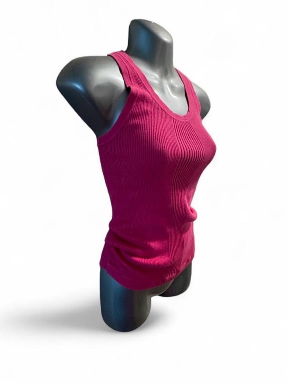 Trina Turk Classic Ribbed Tank Top - Pink